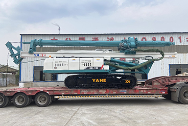 YAHE旋挖鉆機120型再次出口
